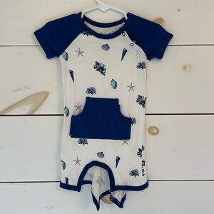 KYTE baby seashell romper 18-24 mo like new